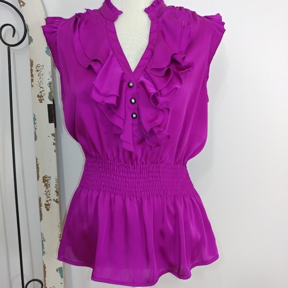Candie's Tops - Candie's ruffled top XL